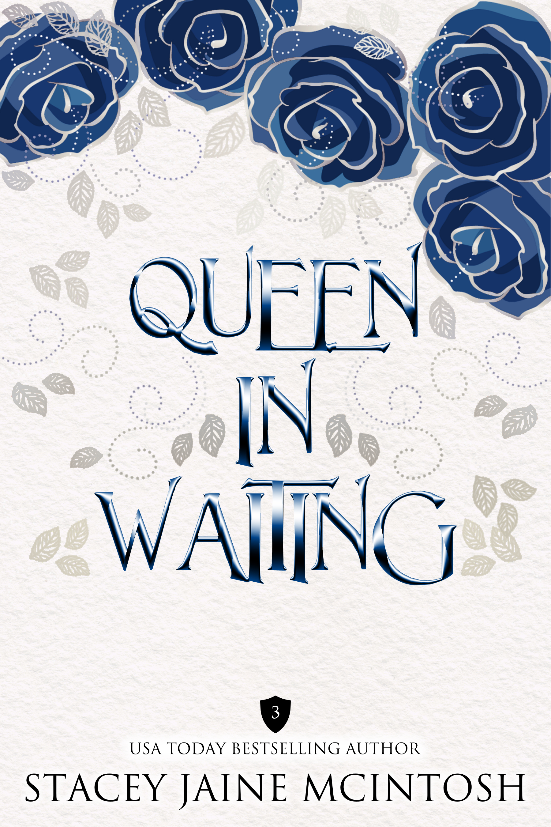 queen in waiting typo blue rose